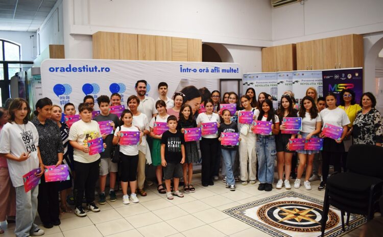  Festivitate de premiere a elevilor care au participat la concursul “Provocarea minților” 2025